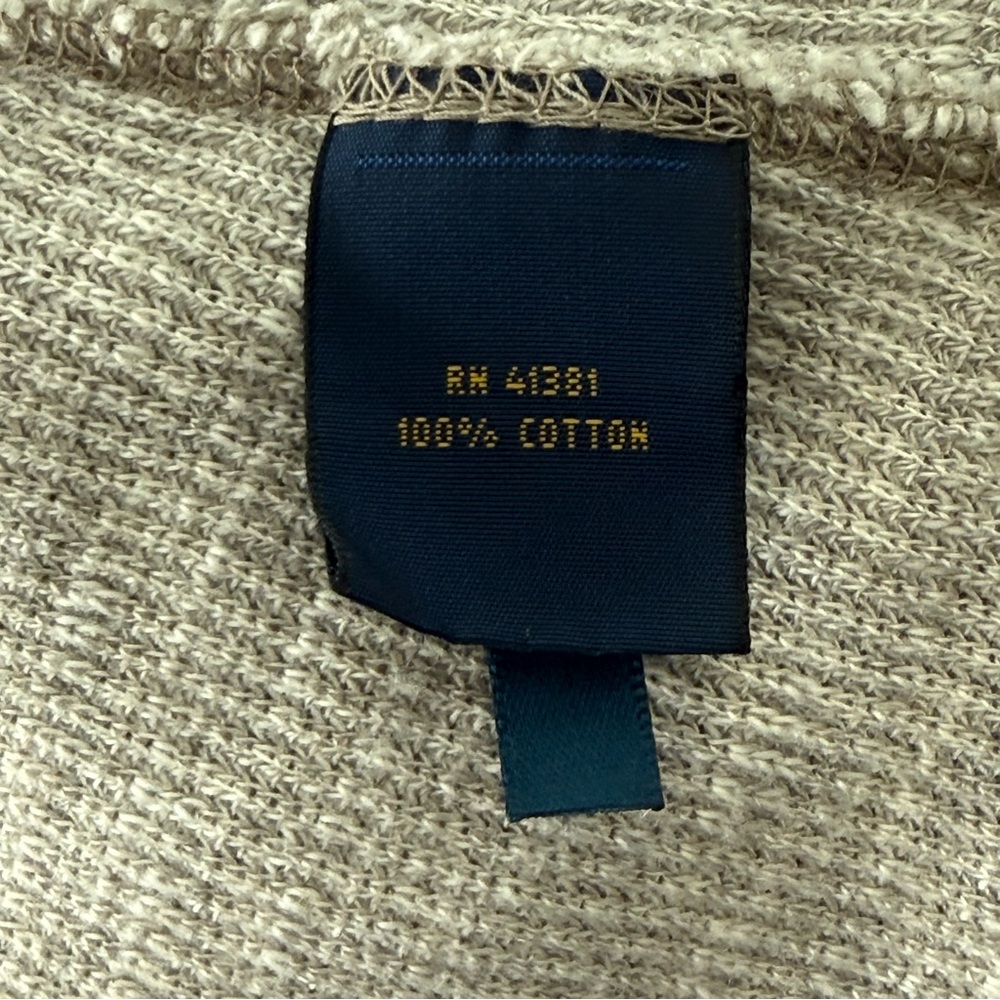 Polo Ralph Lauren Henley Maxi Style Long Dress Grey Medium Thermal  Waffle - Picture 12 of 15